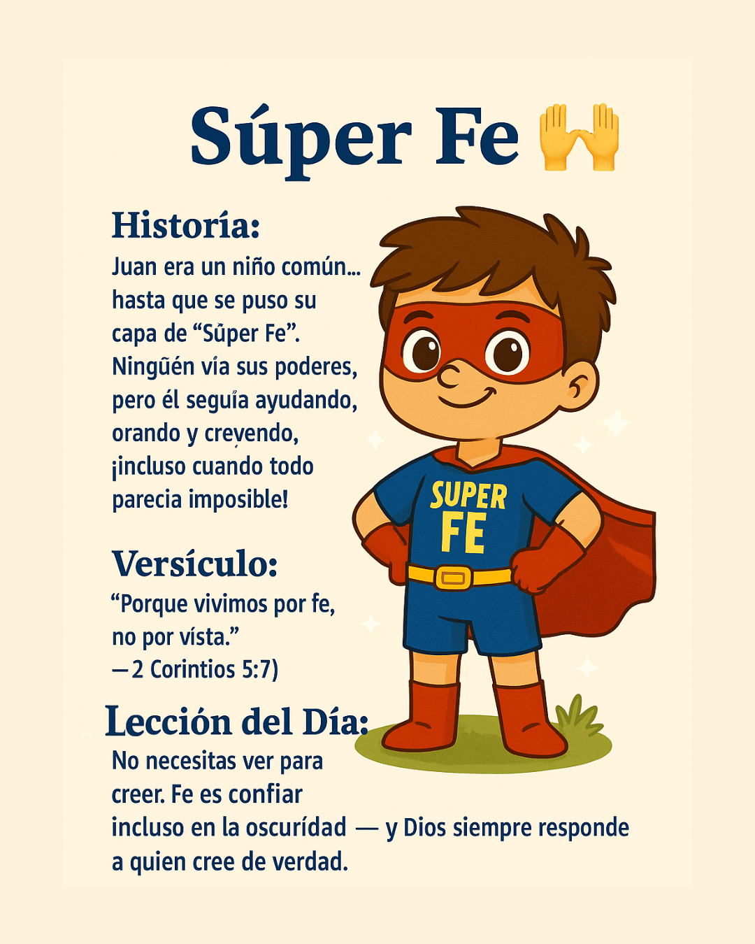 Fe y Confianza en Dios 1