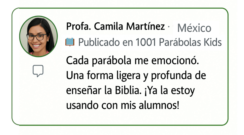 Testimonio de Profa. Camila Martínez desde México